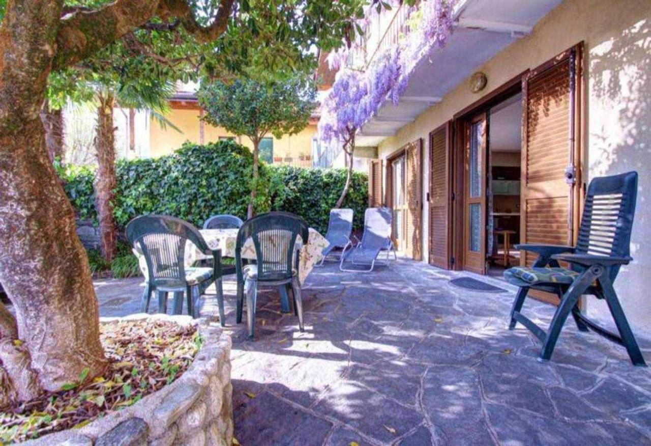 Il Glicine Appartamento Con Darsena Privata A Lago Pettenasco Ngoại thất bức ảnh